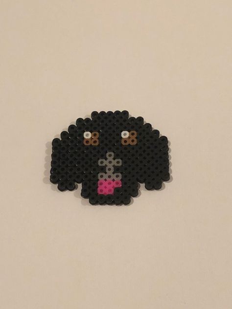 Black Lab Perler Beads, Perler Creations, Artsy Ideas, Beads Designs, Beads Ideas, Melty Beads, Tiny Space, Perler Beads Designs, Perler Bead Art