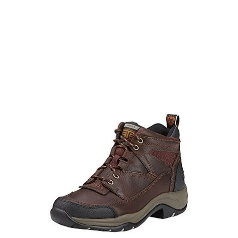 Ariat Womens Terrain Hiking Boot Cordovan 85 B US *** Check out the image by visiting the link.(This is an Amazon affiliate link) Yellow Boots, Ariat Boots, Trekking Shoes, Hiking Boots Women, Hiking Boot, Trail Shoes, Hiking Women, Work Boots, Western Wear