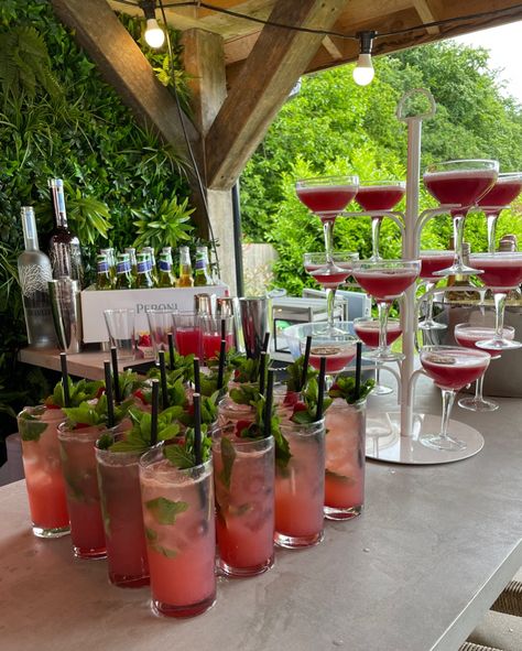 Nothing beats a refreshing summers sip ☀️ Cool cocktails, crisp mocktails and icy delights await 🍹 Get in touch now for all your garden party needs 👋🏻 #summer #mobilebar #cocktails #events #eventsuk Event Cocktails, Cool Cocktails, Mobile Bar, Cocktail Event, Summer Refreshments, Party Needs, Summer Weddings, Summer Cocktails, Mocktails