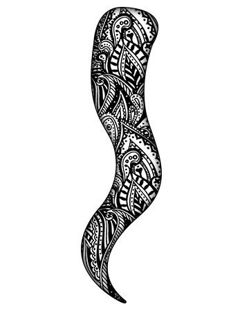 Italian horn tattoo idea (wards off bad luck) Italian Horn And Hand Tattoo, Italian Horn Tattoos For Women, Italian Tattoos For Women Symbols, Italian Cornicello Tattoo, Sicily Tattoo Ideas, Italian Horn Tattoo, Horn Tattoo, Mens Jewelry Italian Horn, Italian Symbols