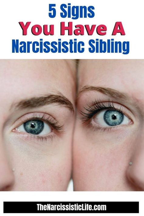 5 Signs You Have A Narcissistic Sibling - They Steal Your Friends - The Narcissistic Life Sibling Relationships Quotes, Narcissistic Sibling, Narcissistic Sister, Sibling Jealousy, Toxic Family Quotes, Jealousy Quotes, Sister Sign, Narcissistic Family, Manipulative People