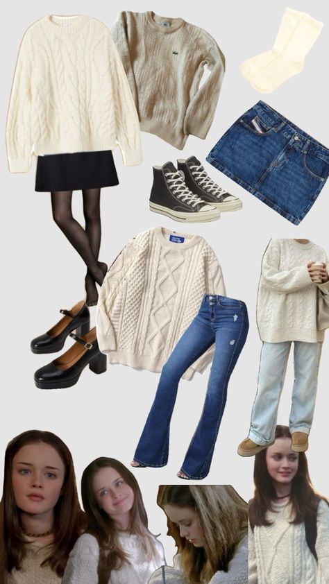 rory gilmore halloween costume inspo? Rory And Lane Halloween Costume, Rory And Dean Halloween Costume, Jess And Rory Halloween Costume, Halloween Costumes Rory Gilmore, Halloween Costumes Gilmore, Rory Gilmore Costume Ideas, Comfy Halloween Outfits, Loralie Gilmore Halloween Costume, Lorelai And Rory Halloween Costume