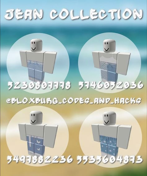 Bloxburg Pant Codes, Roblox Sets, Blocksburg Outfit Codes￼, Code Clothing, Code Clothes, Roblox Image Ids, Code Wallpaper, Bloxburg Decals Codes, Bloxburg Decals