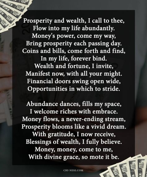 money mantra Money Spells That Work Fast Chant, Dream Spell, Money Mantra, Money Spells That Work, Financial Prosperity, Easy Spells, Vivid Dreams, Divine Grace, Money Magic