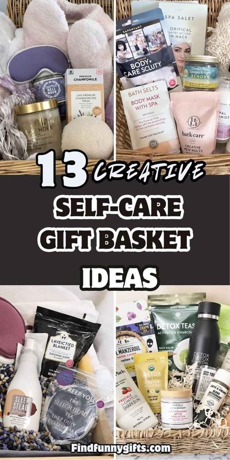 From stress-relief essentials to skin care indulgences, there’s a basket for every type of self-care routine. These unique and creative ideas will inspire you to craft the perfect self-care gift, making it easy to give the gift of relaxation and self-love. Diy Self Care Gift Basket, Relaxing Gifts For Women, Relaxation Gift Basket, Self Care Gift Basket, Presents For Family, Care Basket, Pampering Yourself, Cute Gifts For Friends, Gift Making