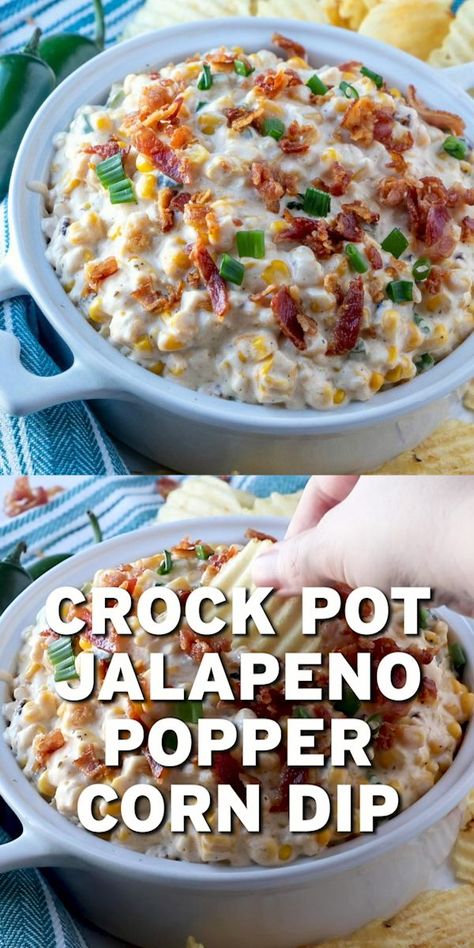 Crockpot Appetizers, Corn Dip, Country Cook, Jalapeno Popper, Best Appetizer Recipes, Dip Recipes Easy, The Country Cook, Tartar Sauce, Corn Chips