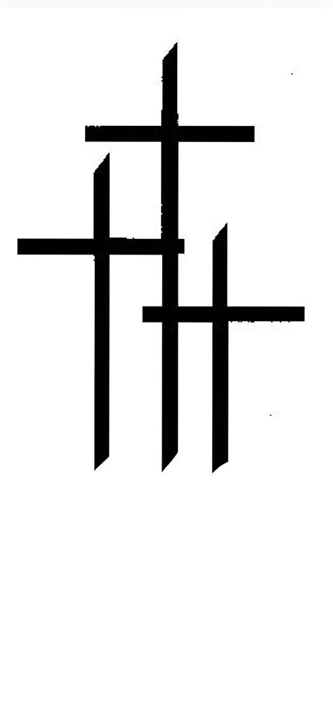 Three Crosses Tattoo Forearm, 3 Crosses Tattoo Stencil, 3 Cross Tattoos For Men, Three Crosses Tattoo Design, Triple Cross Tattoo, 3 Crosses Tattoo Design, Cross Tattoo Ideas For Men, Three Crosses Tattoo, Cool Cross Tattoos