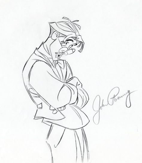 John Pomeroy - Milo Thatch Milo Atlantis, Milo Thatch, Disney Art Style, Atlantis The Lost Empire, Animation Storyboard, Arte Punk, Animation Sketches, Disney Concept Art, Disney Sketches