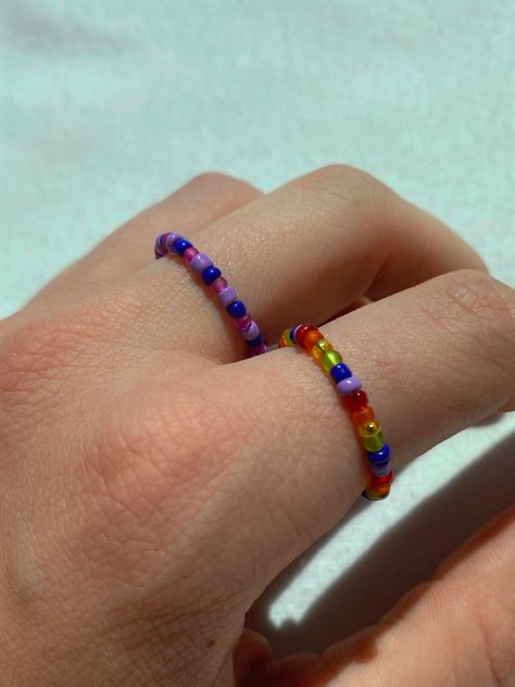 Pride Rings, Trendy Ring, Diy Jewellery, Message Me, Handmade Jewelry, Feel Free, Handmade Jewellery