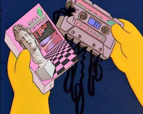 Simpson Wave, Pop Albums, Vaporwave Aesthetic, Smooth Jazz, 90s Aesthetic, Original Music, Music Covers, The Simpsons, Art Sketchbook