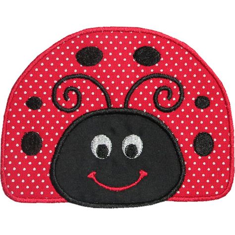 Happy Ladybug Applique by HappyApplique.com Ladybug Quilt, Flying Ladybug, Ladybug Applique, Kid Quilts Patterns, Quilt Patch, Quilts Patterns, Alphabet Book, Applique Patterns, Mug Rugs