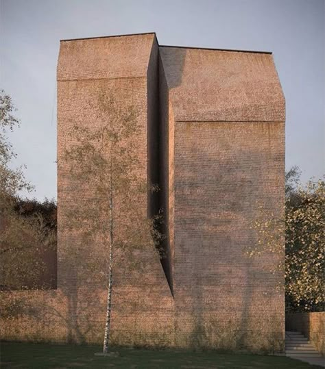 Thomas Phifer, Brick Art, Modern Church, Brick Architecture, American Architecture, Concrete House, Structure Architecture, Architecture Design Concept, Architecture Exterior