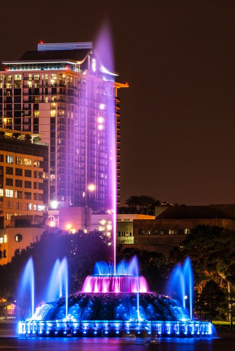 Orlando Florida City, Lake Eola Orlando, City Inspiration, O Town, Lake Eola, Random Photography, Downtown Orlando, Florida City, Central Florida