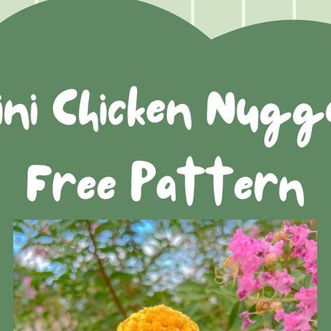 Tinkering Crochet on Instagram Surprise Crochet Pattern, Dino Nuggets Crochet Pattern Free, Dino Chicken Nuggets Crochet Pattern, Crochet Dino Chicken Nugget Pattern, Crochet Chicken Nugget Pattern Free, Nugget Crochet Pattern, Dinosaur Chicken Nugget Crochet Pattern, Crochet Dino Nugget Pattern, Chicken Nugget Crochet Pattern