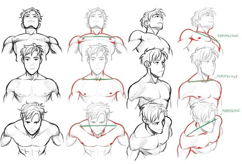 ENJ (@enjelicious) | Twitter Figure Drawing Tutorial, Male Figure Drawing, Human Anatomy Drawing, Anatomy Sketches, Poses References, Figure Drawing Reference, Anatomy Art, Art Poses, Art Tutorials Drawing