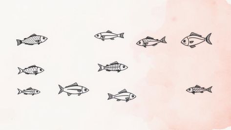 15 Fish Minimal Tattoos That Are Simply Fintastic Freshwater Fish Tattoo, Minnow Tattoo, Matching Fish Tattoos, Fine Line Fish Tattoo, Minimalist Fish Tattoo, Little Fish Tattoo, Cute Fish Tattoo, Tiny Simple Tattoos, Small Fish Tattoo