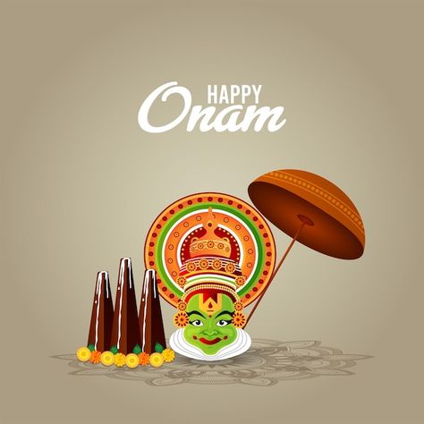 South indian festival happy onam greetin... | Premium Vector #Freepik #vector #india-festival #onam-festival #hinduism #onam Onam Images Hd, South Indian Festival, Onam Images, Onam Greetings, Onam Festival, India Festival, Happy Onam, Hanuman Images, Lord Shiva Hd Images