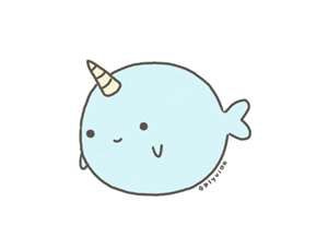 Cartoon Narwhals - Narwhals123 Photo (28822215) - Fanpop Narwhal, Blue