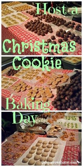 Want to have a variety of Christmas cookies, but don't want to make them all yourself? An easy plan for hosting a cookie baking day with friends. Holiday Baking Party, Holiday Cookie Party, Christmas Cookie Baking, Christmas Cookie Party, Amigurumi For Beginners, Cookie Exchange Party, Family Baking, Baking Christmas, Day With Friends