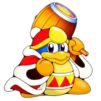 King Deedee, Kirby Video Game, Kirby And King Dedede, Kirby Video, Kirby And Waddle Dee Art, King Deedee Kirby, Kirby Cake, Kirby Characters Video Games, Kirby King Dedede