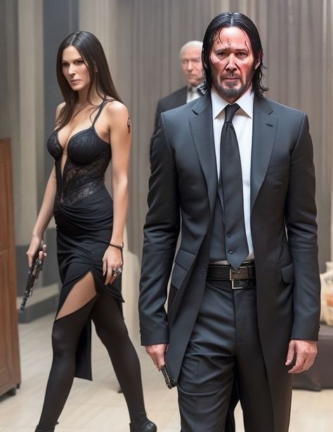 John Wick Couple Costume, Couple Costume, Couples Costumes, John Wick, Wicked