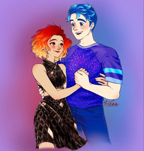 Ember Elemental Pfp, Elemental Characters Pixar, Elemental Ember Fanart, Elemental Movie Fanart Human, Elemental Ember Pregnant, Ember X Wade, Elemental Fanart, Fireboy And Watergirl, Disney Movie Art