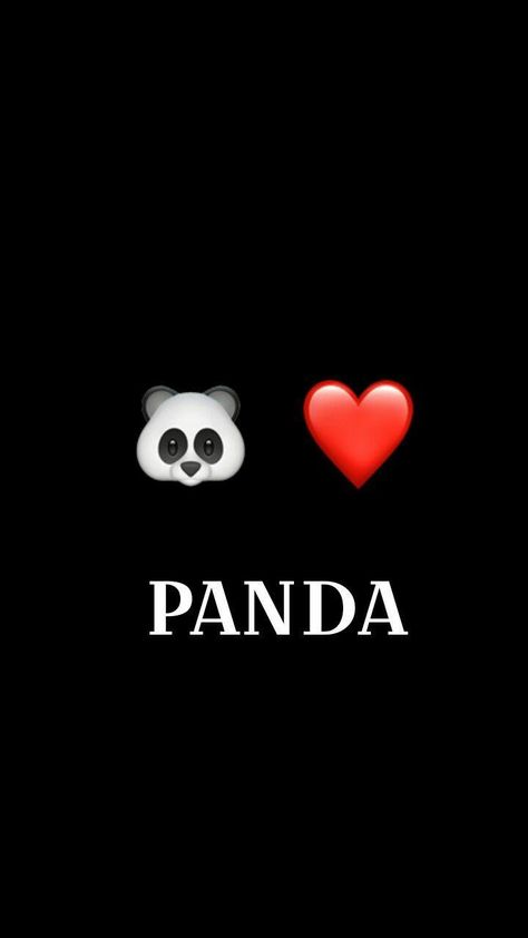 Panda Wallpaper Iphone, Love Panda, Emoji Wallpaper Iphone, Emoji For Instagram, Emoji Photo, Cute Fall Wallpaper, Cute Panda Wallpaper, My Spirit Animal, Dark Circle