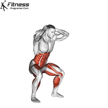 Knee High Exercise, Squat Muscles Worked, Squats Muscles Worked, Hip Exercises, Bodybuilding Workouts Routines, Gym Workout Planner, Workout Routine For Men, Workout Exercises, Workout Planner