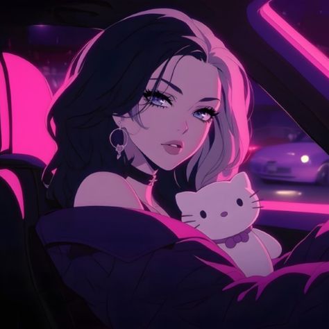 Gamer Girl Pfp Aesthetic, Anime Baddie Aesthetic, Gamer Girl Aesthetic Wallpaper, Car Pfp Aesthetic, Steam Profile Picture, Gamer Girl Pfp, Pfps Icons, Coloring Pages For Grown Ups, Y2k Profile Picture