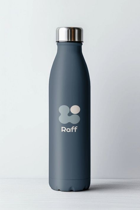 Editable metal bottle packaging mockup design | premium image by rawpixel.com Bottle Png, Water Bottle Mockup, Water Logo, Metal Bottle, About Water, Bottle Water, Metal Bottles, Awesome Designs, Blue Table