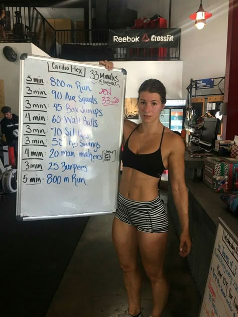 Workout Jen Widerstrom, Crossfit Workouts At Home, Crossfit Wods, Wod Workout, Volleyball Workouts, Crossfit Wod, Crossfit Workout, Workouts At Home, Crossfit Workouts