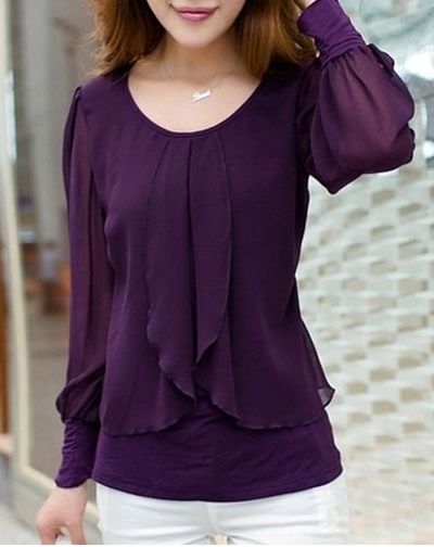 Latest 50 Chiffon Top Designs for Women (2022) Trendy Fashion Tops Long, Top Designs For Women, Plus Size Clothing Online, Girls Party Wear, Chiffon Top Designs, Affordable Fashion Women, Simple Shirts, Sleeveless Tshirt, Chiffon Blouse