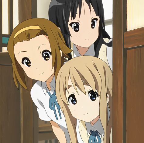 𝒌-𝒐𝒏! K On Trio Pfp, K-on Icons, K On, Studio Ghibli, Anime Icons, Anime, Quick Saves