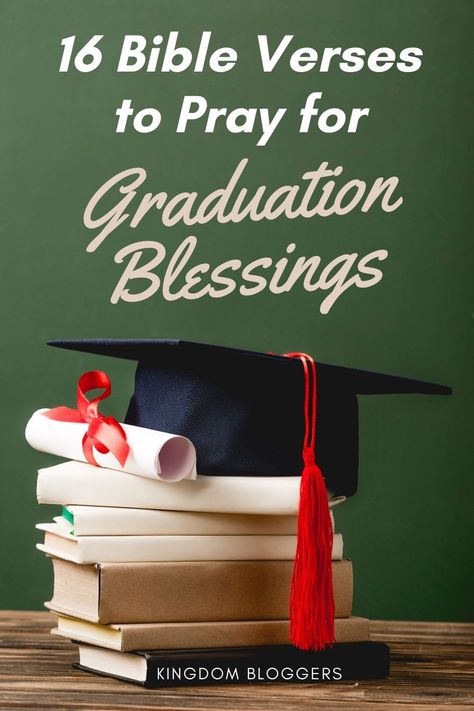 Are you looking for some great verses of Scripture to pray over a new graduate? The Bible is chocked full of graduation blessings to pour over them. Bible Quotes For Graduation, Bible Verse For Daughter, Graduation Scripture, Quotes For Graduation, Graduation Prayers, Graduation Bible Verses, Verses To Pray, Graduation Message, Graduation Card Messages