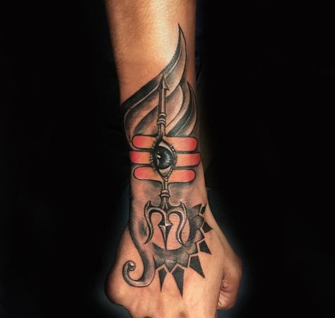 Mahadeva Tattoos, Tamil Tattoo For Men, Shiv Tattoos, Band Tattoo For Women, Hand Band Tattoo, Tamil Tattoo, Tattoos Spiritual, Kali Shiva, Tattoos For Boys