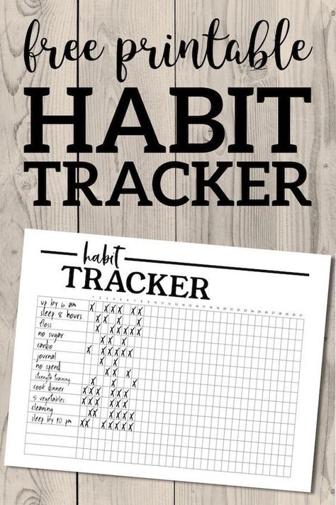 Habit Tracker Printable Planner Template. Monthly habit tracker sheet printable so you can keep track of your daily goals. #papertraildesign #habittracker #habittrackerprintable #habits Paper Trail Design, Monthly Habit Tracker, Habit Tracker Printable, Diy Hanging Shelves, Trail Design, Printable Calendars, Bullet Journal Printables, Diy Wall Shelves, Pinterest Party