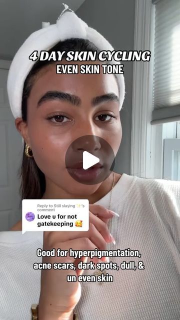 Jaime Nicole on Instagram: "All the products & remedies I used to even my skin tone, put into one routine 🫶🏽✨" How To Even Skin Tone, Oils For Even Skin Tone, Skin Care Routine Tutorial, Acne Scar Skin Care Routine, How To Get Even Skin Tone On Face, How To Even Out Skin Tone, Even Skin Tone Naturally, Textured Skin Routine, Skin Care Routine For Acne