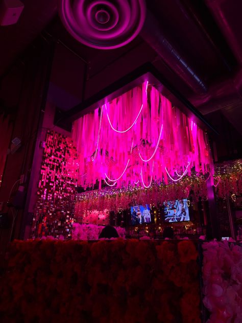 #pink #bar #aesthetic Cute Bar Aesthetic, Pink Burlesque Aesthetic, Pink Club Aesthetic, Brothel Aesthetic, Girly Bar, Japanese Cocktails, Scene Inspiration, Angelcore Aesthetic, Bar Aesthetic