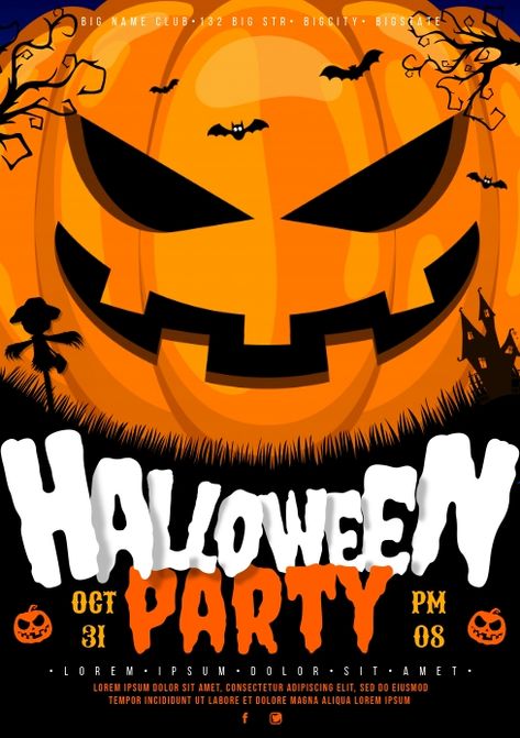 Halloween Pubmat, Halloween Party Poster Design, Halloween Poster Ideas, Halloween Flyer Design, Halloween Event Poster, Halloween Design Graphic, Scary Poster, Halloween Poster Design, Halloween Graphic Design