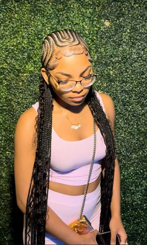 Alicia Keys Braids, Black Kids Braids Hairstyles, Quick Braids, Braided Hairstyles For Black Women Cornrows, Big Box Braids Hairstyles, Feed In Braids Hairstyles, Braided Cornrow Hairstyles, Braided Hairstyles For Teens, Quick Braided Hairstyles