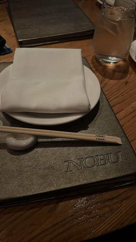 #lifestyle #nobu #foodlover Nobu Instagram Story, Luxury Dinner Aesthetic, Nobu Dubai, Rich Model Aesthetic, Nobu Food, Nobu Aesthetic, Nobu New York, Nobu London, Nobu Restaurant