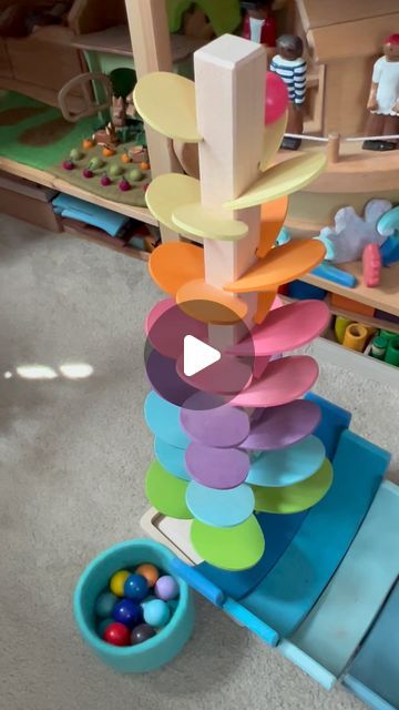 Green Elephant Home and Toys on Instagram: "🔈Volume on ASMR🔈

Easy marble ball run!

🌲One marble tree
🌈One rainbow
🧱One set of wooden rainbow building slats

🌈 Dive into the mesmerizing world of ASMR with our latest creation! 🌀 Watch as marbles gracefully glide through a whimsical marble tree, dance along vibrant rainbows, and navigate their way down! ✨ Let the sounds and captivate your child! 🎶 #ASMR #MarbleRun #SensoryExperience

#WoodenToys #EcoFriendlyPlay #SustainableKids #NaturalMaterials #MontessoriInspired #WaldorfEducation #OpenEndedPlay #ImaginationStation #HandcraftedMagic #HeirloomQuality #ChildhoodJoy #VintageInspired #EarthFriendlyToys #CreativePlaytime #ClassicChildhood #RusticCharm #OrganicPlay #TimelessToys #MindfulParenting #ArtisanCrafted" Marble Run Ideas, Marble Ball, Green Elephant, Imagination Station, Waldorf Education, Marble Run, Wooden Rainbow, Open Ended Play, Mindful Parenting