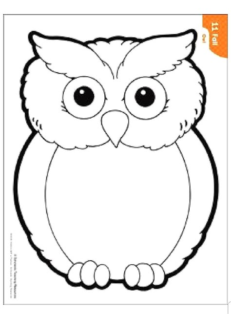 Owl kinder craft Owl Templates, Tre Kunst, Owl Clip Art, Owl Coloring Pages, Owl Images, Pattern Activities, Owl Pattern, Owl Theme, Owls Drawing