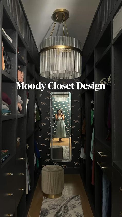 Moody Closet, Closet Design, Walk In Closet, Walk In, Closet, Design