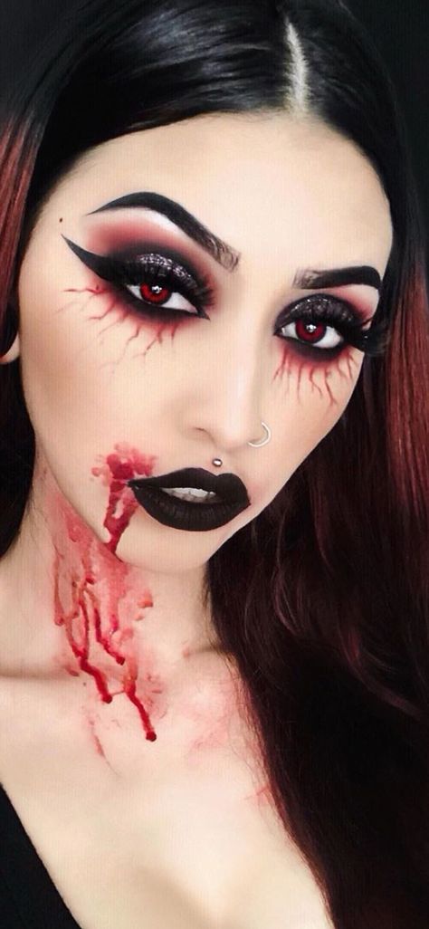 Vampire Make Up, Evil Tattoos, Vampire Makeup, Lady Gaga, Make Up, Tattoos, Halloween, Makeup, Quick Saves