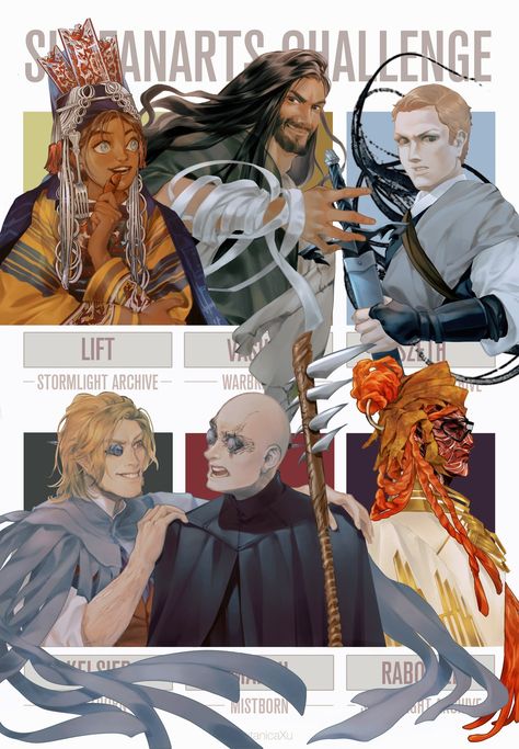 Kelsier Mistborn, Six Fanarts Challenge, Cosmere Art, Six Fanarts, Mistborn Series, Stormlight Archives, Brandon Sanderson Stormlight Archive, The Way Of Kings, Stormlight Archive