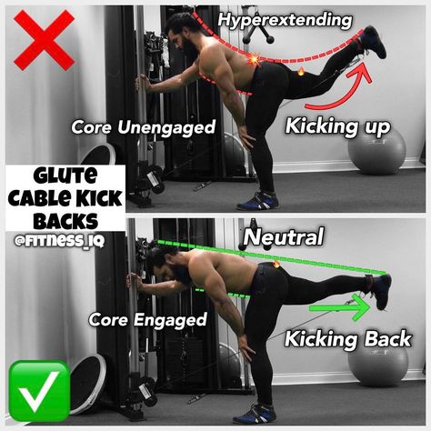 14.9k Likes, 378 Comments - Youtube | Jorge Rosado (@fitness_iq) on Instagram: “❌[ Glute Cable Kick Back]✅ . I had a bunch of ladies request it so here it is! . Great movement to…” Cable Kick Backs, Back Workout At Home, Bridge Workout, Cable Workout, Gym Plan, Pelvic Tilt, Leg Day Workouts, Cable Machine, Back Workout