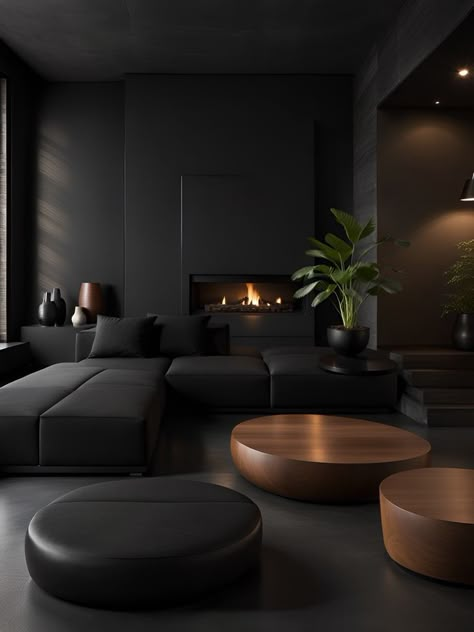 Luxury in Simplicity: Achieve Elegant Home Decor Mafia House Aesthetic, Dramatic Interior, Dark And Moody Interiors, Living Space Decor, Dark House, Dream Apartment Decor, Future Apartment Decor, Bachelor Pad, Dark Interiors