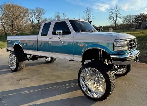 97 Ford F350 Diesel Trucks, Ford Obs, Diesel Pickup Trucks, Obs Ford, Big Ford Trucks, Obs Truck, Hot Trucks, Country Trucks, Ford Diesel