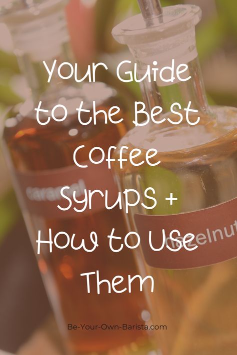 Sugar Free Syrup Recipe, Coffee Flavors Drinks, Healthy Syrup, Homemade Coffee Syrup, Starbucks Flavors, Coffee Lattes, Coffee Syrups, French Vanilla Coffee, Drink At Home